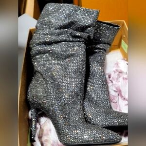 Boots - Jessica Simpson Pewter glimmer Gabor